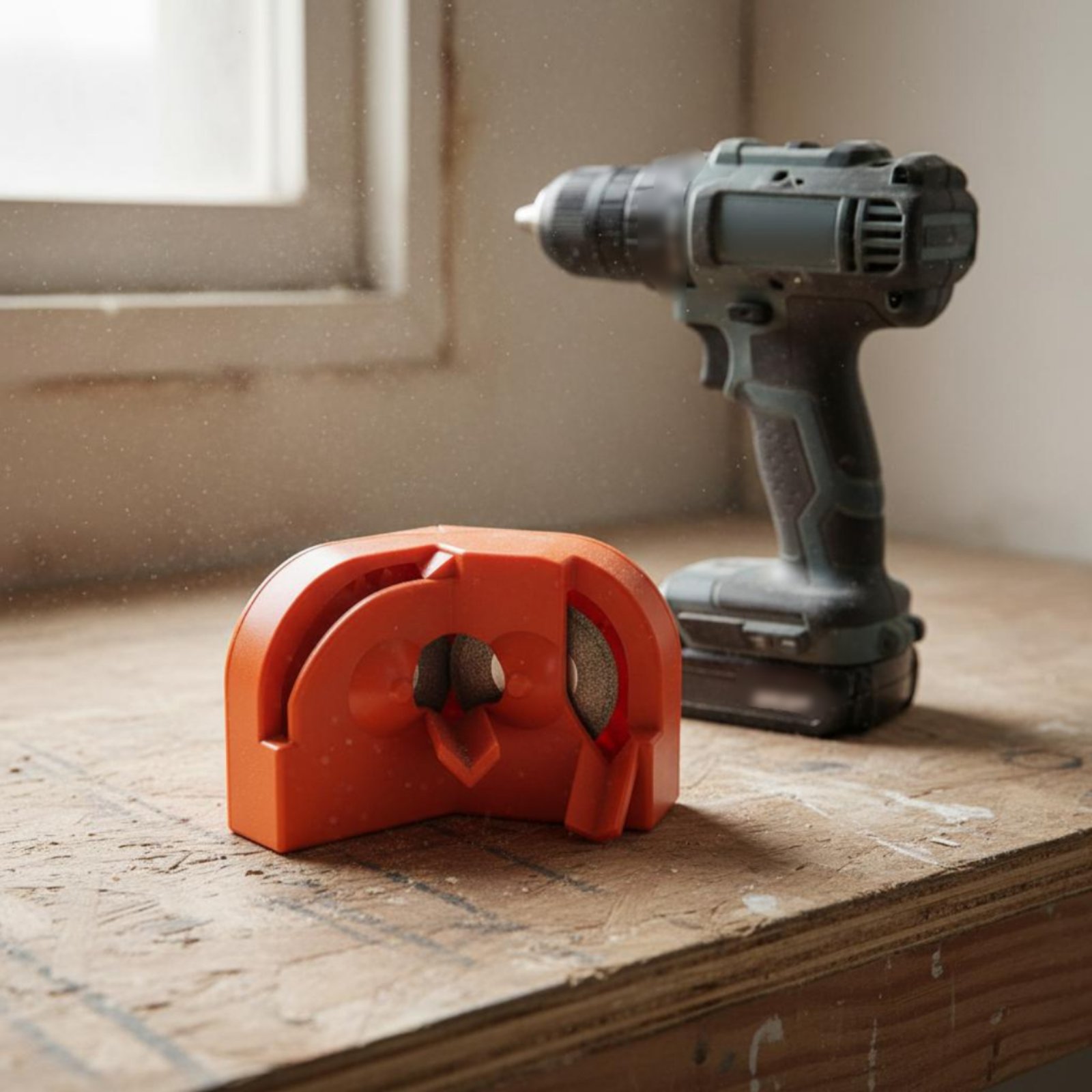Power Tools For Construction - Станок для заточки сверл: простой в