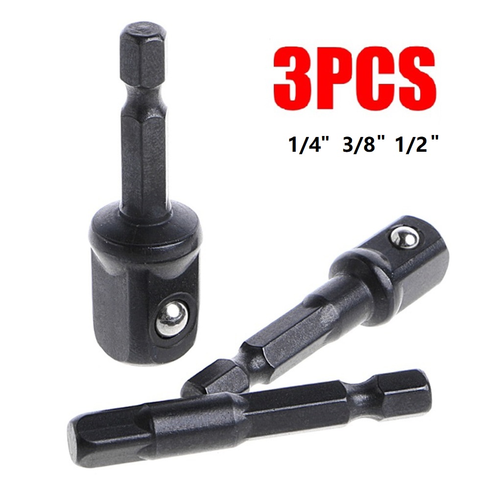 Power Tools Extension - Набор из 3 адаптеров для торцевых