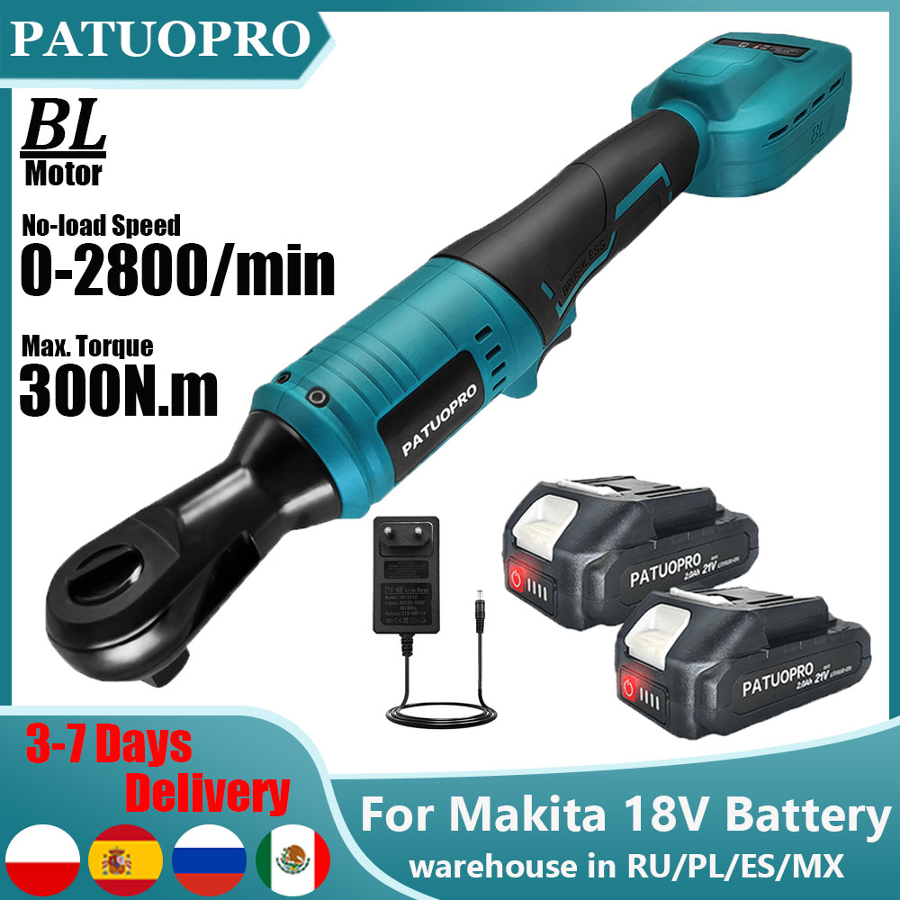 Power Tools Ingco - Бесщеточный электрический ключ с трещоткой 300