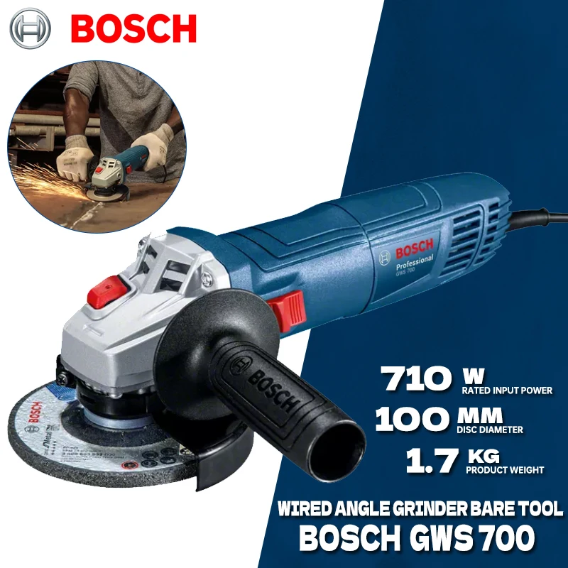 Power Tools Grinder - Угловая шлифовальная машина BOSCH GWS 700,
