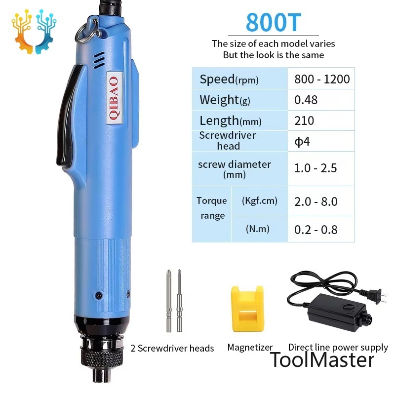 Power Tools Jack - 【2026】Электрическая отвертка-дрель 800Т, автоматическая, промышленная, прецизионная