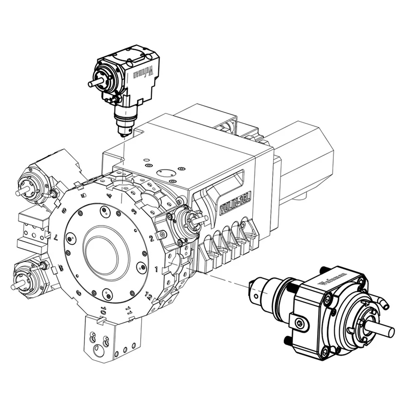 Power Tools Manual - Держатель инструмента ER20/25/32BMT для токарных и