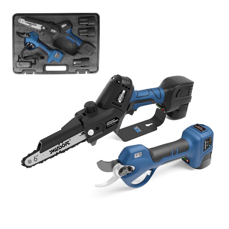 Power Tools Cordless - 【Бестселлер】Беспроводной бесщеточный электрический набор инструментов 2-в-1:
