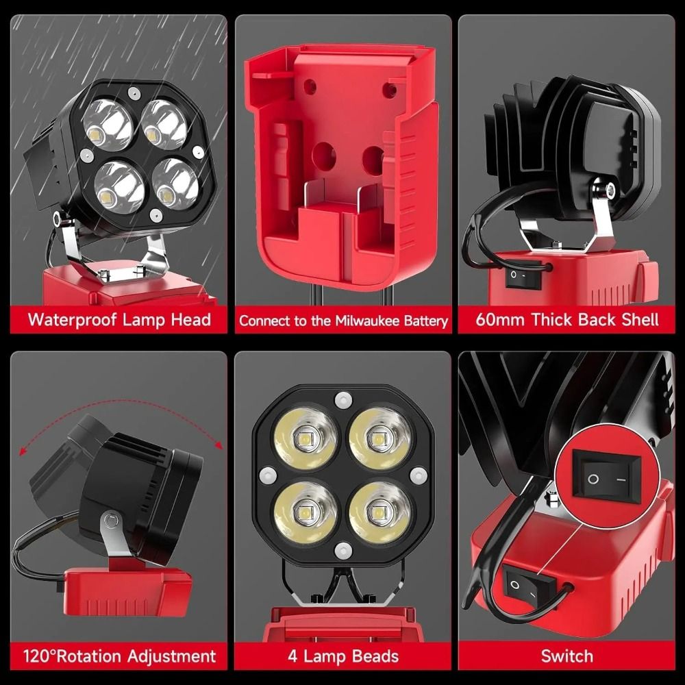 6500K, 6000LM Светильник для с – обзор и цена Power Tools For Construction