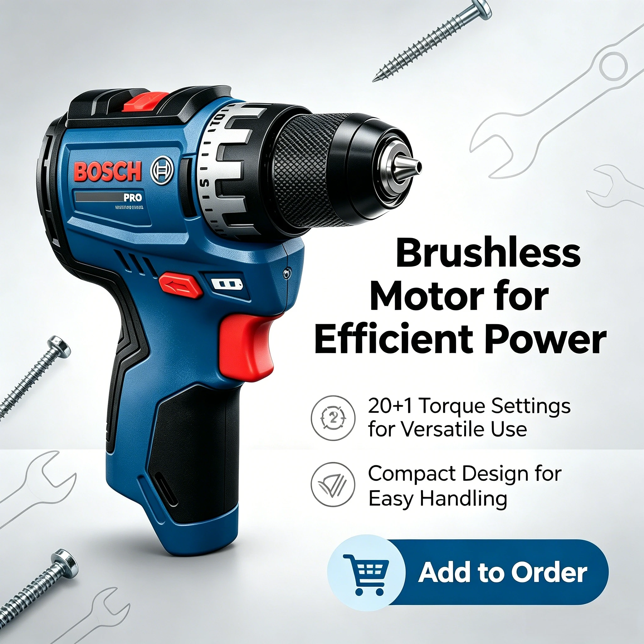 Беспроводная дрель Bosch Profe – обзор и цена Power Tools Cordless