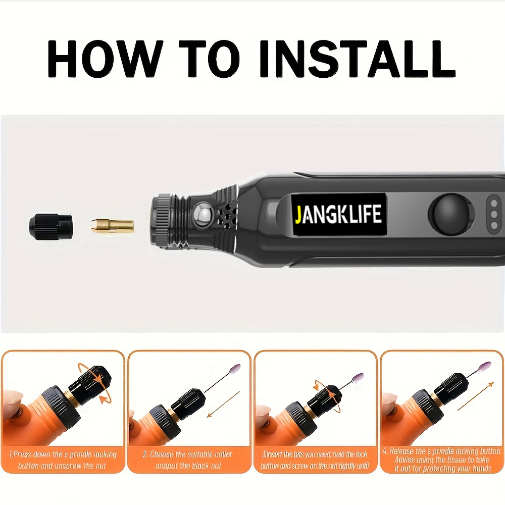 JANGKLIFE USB беспроводной рот – обзор и цена Power Tools Ingco