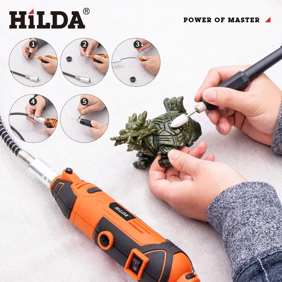 HILDA 200 Вт гравер электричес – обзор и цена Power Tools Ingco