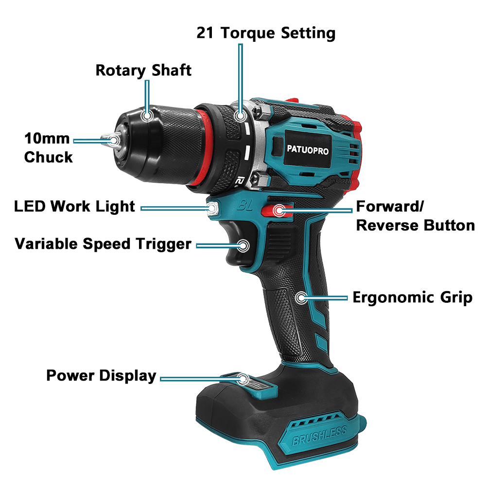 PATUOPRO 21 В Беспроводная бес – обзор и цена Power Tools Ingco