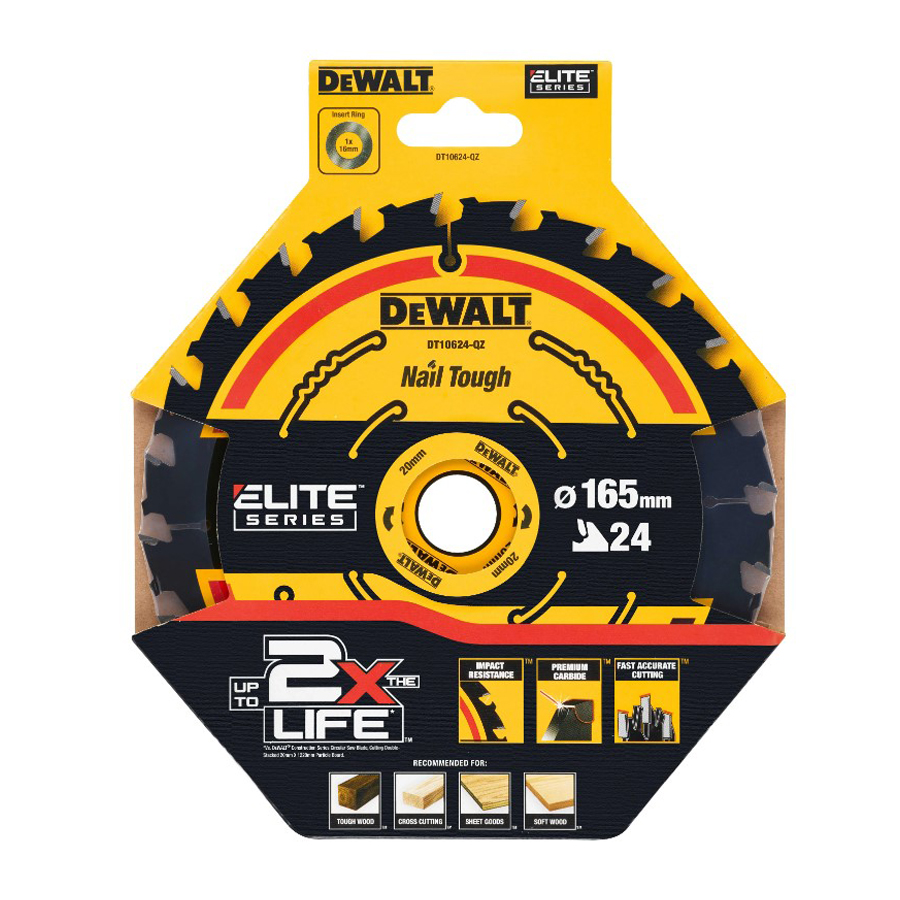 DEWALT DT10624-QZ 1/3 шт. 24T  – обзор и цена Power Tools For Construction