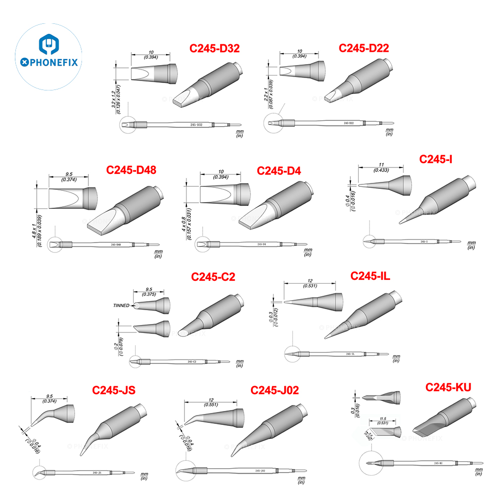 Насадки серии OEM C245 C470 C2 – обзор и цена Power Tools Book