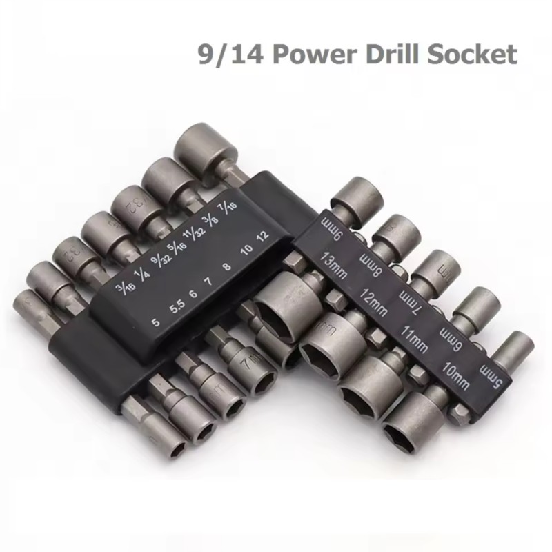 9/14 шт. набор торцевых ключей – обзор и цена Power Tools Extension