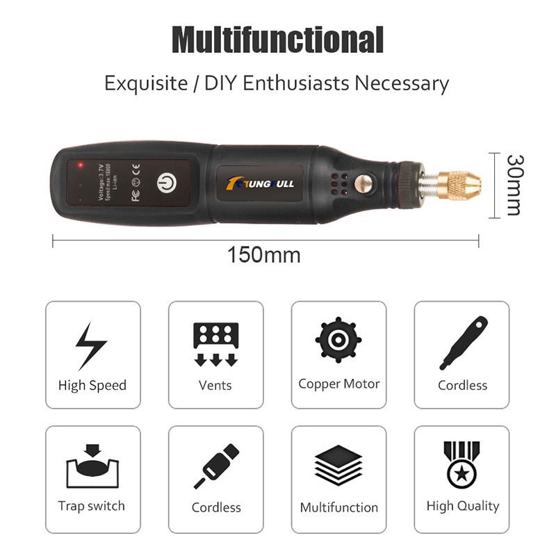 USB-гравер, мини-шлифовальная  – обзор и цена Power Tools Ingco
